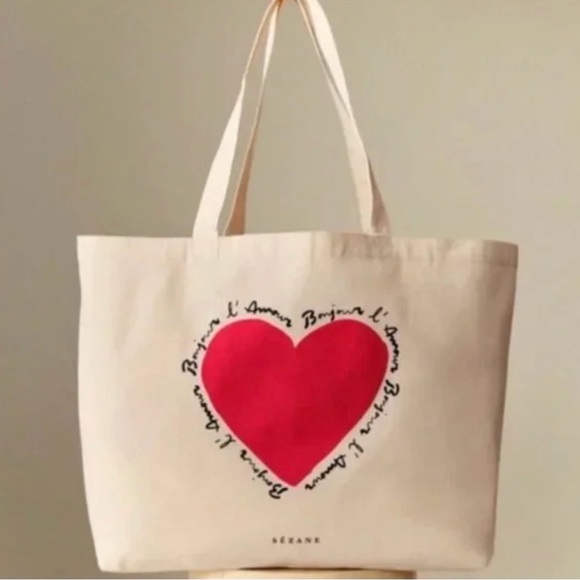 Sezane Handbags - Brand New Sézane Mon Amour Tote Bag